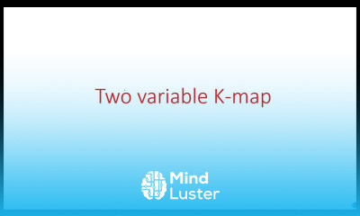 What is K map Introduction Two variable STLD Lec 35