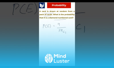 Probability Shorts Example3 Aptitude