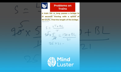 Trains Aptitude shorts Example2