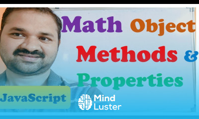 Math Object Methods and Properties in JavaScript JavaScript Tutorial for Beginners