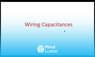 Learn Wiring Capacitance Fringing Field Inter layer Peripheral VLSI Lec ...