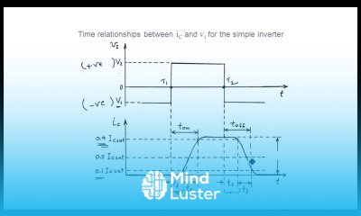 Transistor switching times Pulse Digital Circuits PDC Lec 40