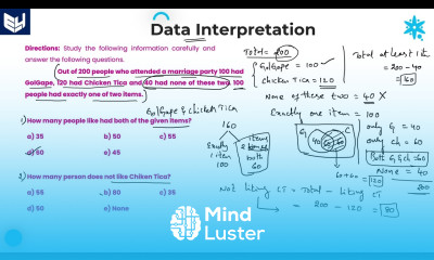 Caselet DI Students attended Marriage DI Reasoning Part 03 Bharath Kumar