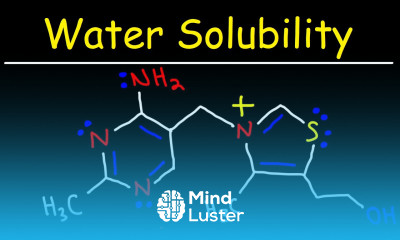 Water Solubility of Vitamins