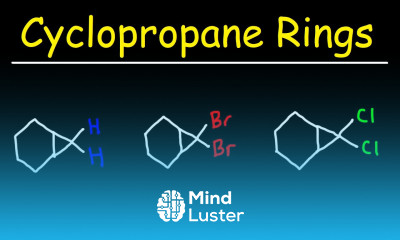 Cyclopropane Ring Formation Using Haloforms and Simmons Smith Reaction