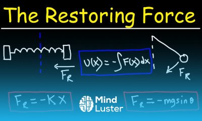 The Restoring Force Spring Equation and Simple Pendulums College Physics