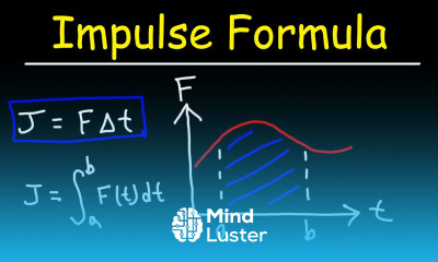 Impulse Formula Definite Integral Physics and Calculus