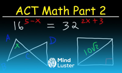 ACT Math Prep Part 2 Membership
