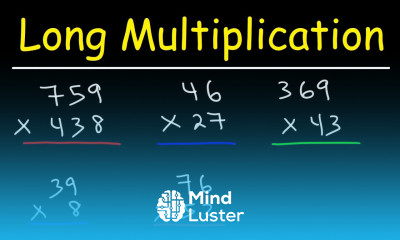 Math Long Multiplication
