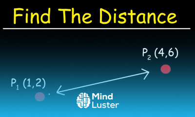 How To Find The Distance Between Two Points