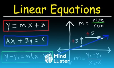 Solving linear equations In algebra for beginners Tutorial - Mind Luster