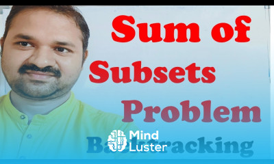Learn Sum of Subsets Problem using Backtracking Design and Analysis of ...