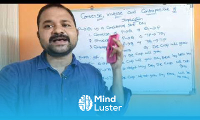 Converse Inverse Contrapositive of Implication Propositions DMS Discrete Mathematics