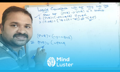 Logical Equivalence with out using Truth table Examples DMS MFCS