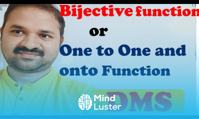Bijective Function One to One and Onto Discrete Mathematics MFCS Types of Functions