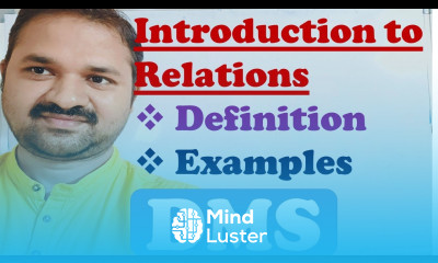 Introduction to Relations in Discrete Mathematics Definition Examples DMS MFCS