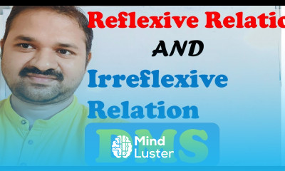 Reflexive Relation Irreflexive Discrete Mathematics DMS MFCS GATE Types of Relations