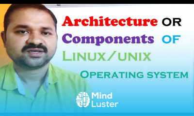 Learn Architecture Components of UNIX LINUX Operating System OS What is ...