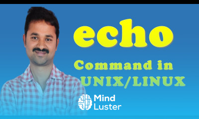echo command unix linux with options examples shell scripting programming