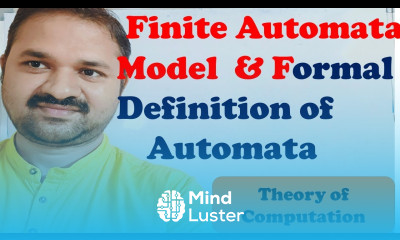 Finite Automata Model Formal Definition TOC FLAT Theory of Computation