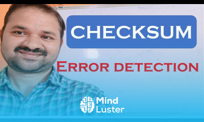 Learn Checksum Error Detection Technique - Mind Luster