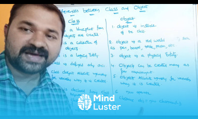 Learn Differences between class and object in java - Mind Luster
