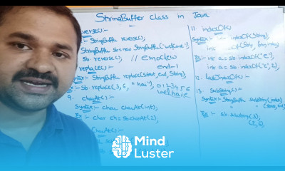 StringBuffer CLASS AND StringBuffer Class METHODS JAVA PROGRAMMING