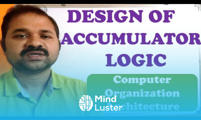 Design of Accumulator Logic in Computer Organization Architecture