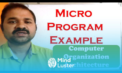 Learn Micro Program Example in Computer Organization Architecture ...