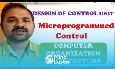 Design of Control Unit Microprogrammed Control Computer Organization Architecture
