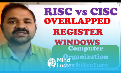 Learn RISC CISC Computer Organization Architecture Overlapped Register ...