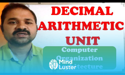 Decimal Arithmetic Unit In Computer Organization Architecture BCD Adder Subtraction one stage