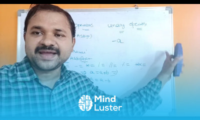 Learn Assignment and Unary Operators In Python Programming - Mind Luster