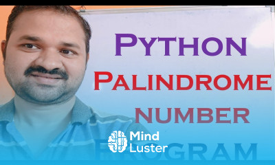 Learn Palindrome Number Program in Python check whether given number is ...