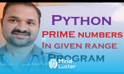 Learn Prime Numbers in given range Python program to print between ...