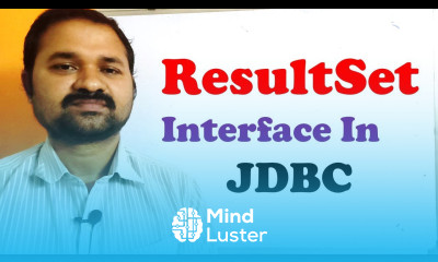 ResultSet Interface in JDBC Web Technologies Advanced Java