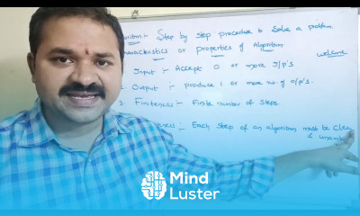 Learn Algorithm in C Characteristics of algorithm Examples of Algorithm ...