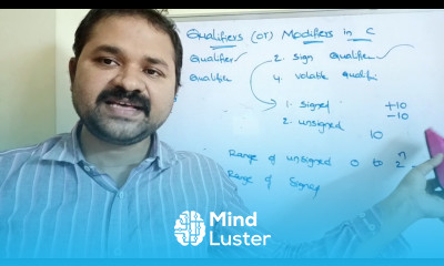 Qualifiers in C Programming Modifiers in C Programming