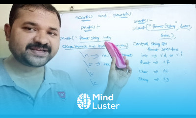 printf and scanf functions in c language