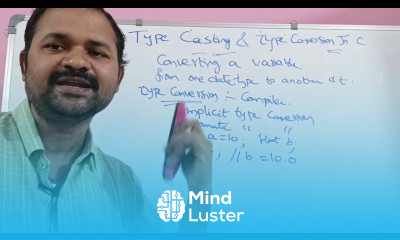Type Casting in C Type Conversion in C C Programming C Language
