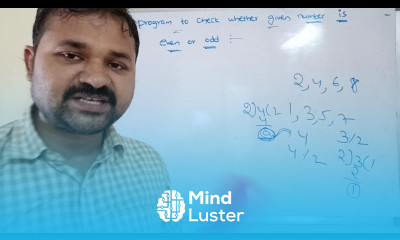 even or odd program in c c program to check whether a number is even or odd