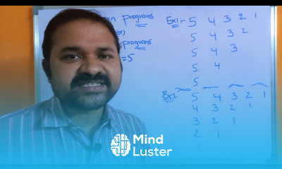 Learn PATTERN PROGRAMS 2 PYRAMID PROGRAMS 2 STAR PROGRAMS 2 - Mind Luster