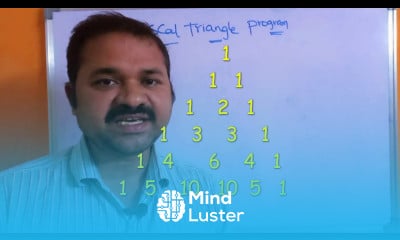 Learn PASCAL TRIANGLE PROGRAM IN C PROGRAMMING 1 11 121 1331 14641 ... image.