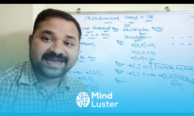 Learn multidimensional array in c two dimensional array c rectangular ...
