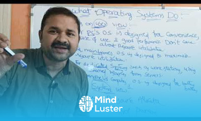 What Operating System Do Depending on user view and System view Operating Systems