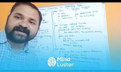 Thread Libraries In Operating Systems Pthreads POSIX Java Threads OS