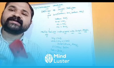 Learn Synchronization Hardware Part 2 swap Instruction Mutual exclusion ...