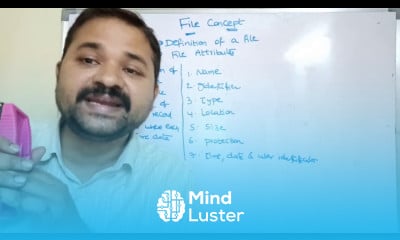 Learn File Concept Part 1 Definition of a File File Attributes ...