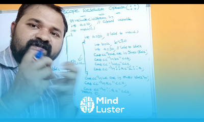 Scope Resolution Operator In C Programming