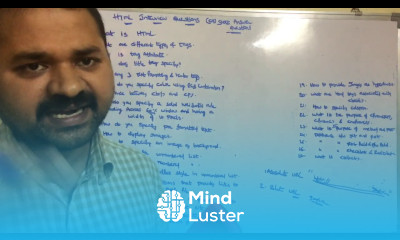 HTML Interview Questions Answers